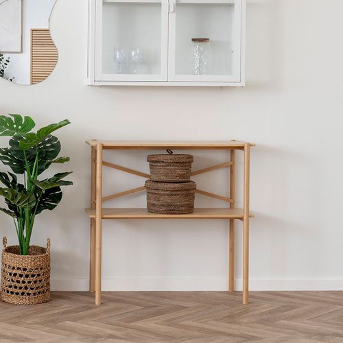 Manaus Console Table - Shelf - Natural - Bamboo