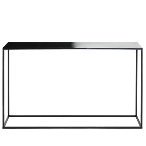 Ramus Console Table - Black and White