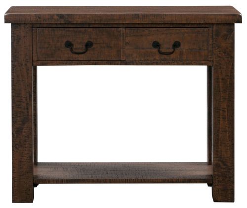 Reclaimed Pine 2 Drawer Console Table