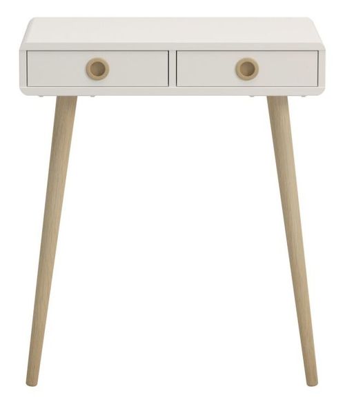 Softline Off White 2 Drawer Console Table