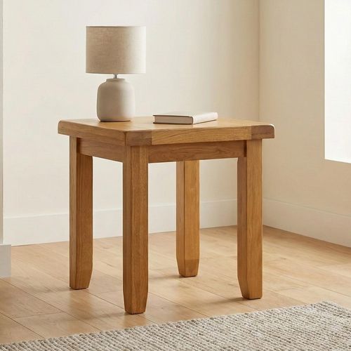 Somer Oak Lamp Table