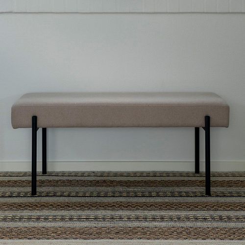 Swindon Bench - Stone Fabric