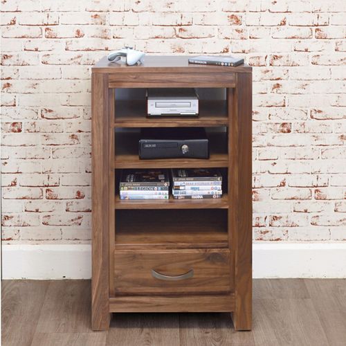 Madera Walnut 1 Drawer Entertainment Unit