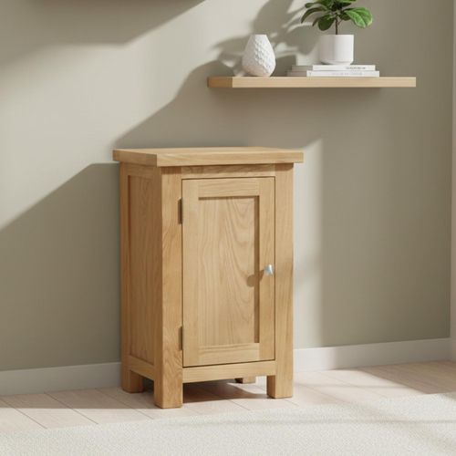 Appleby Hall Cabinet - 1 Door 1 Drawer - Oak