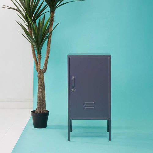 Academy Metal Cabinet - 1 Door - Grey
