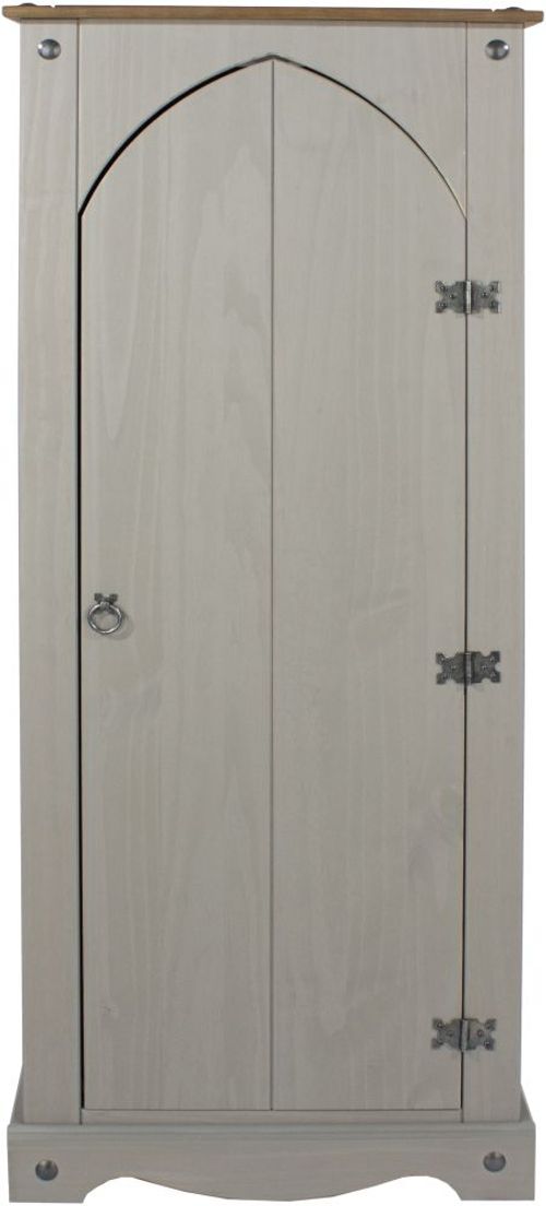 Corona Grey Mexican Pine Hall Cabinet 