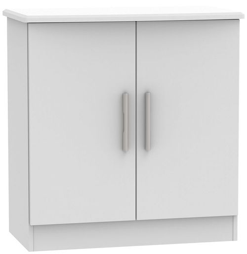 Knightsbridge Grey 2 Door Hall Cabinet