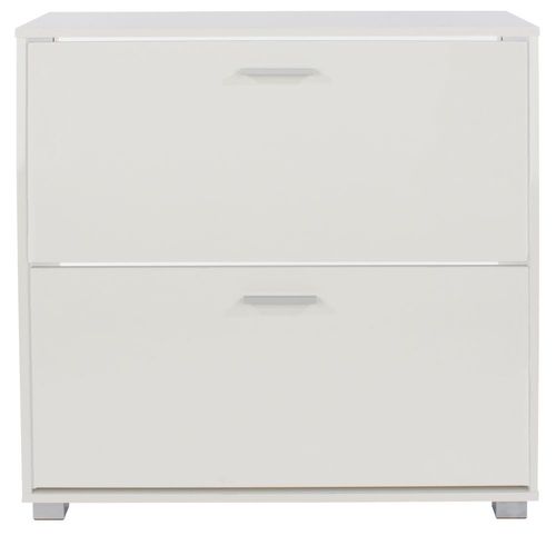 Lido White 2 Door Shoe Cabinet