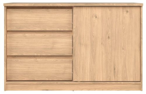 Naia Oak 1 Sliding Door Storage Unit