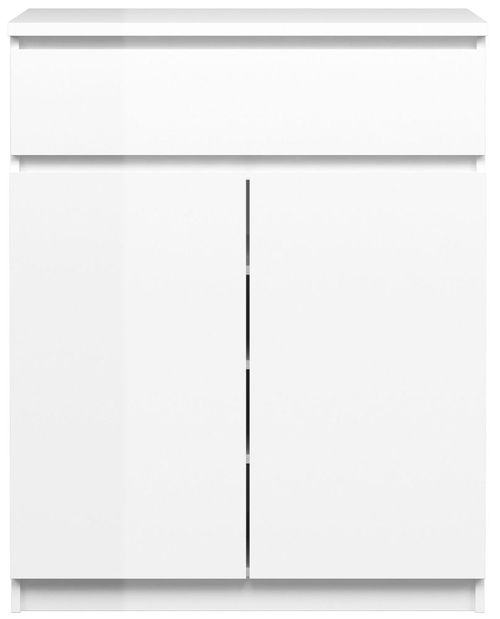 Naia White Gloss 2 Door Cabinet