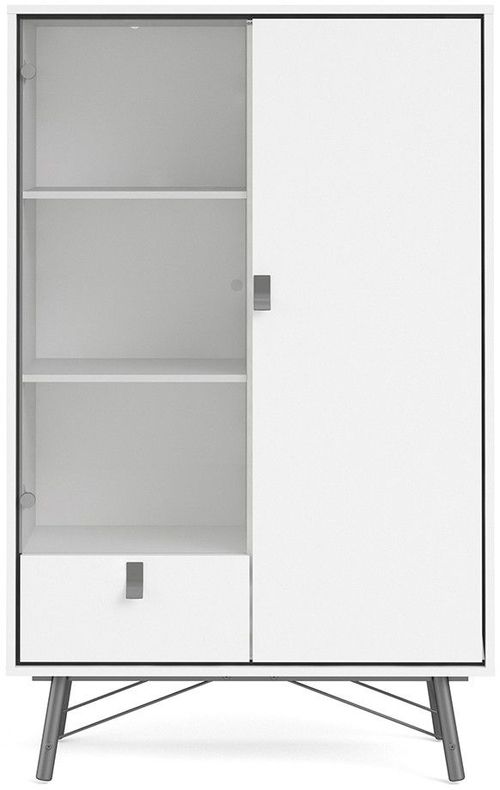 Ry White 1 Door Hall Cabinet