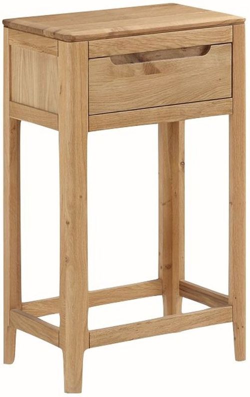 Dunmore Oak 1 Drawer Hall Table