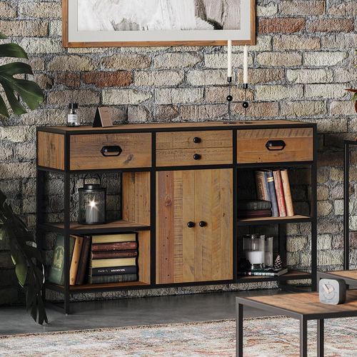 Olmsted Reclaimed Wood 2 Door Console Table