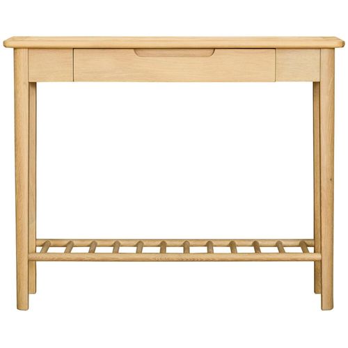 Twyford Oak 1 Drawer Console Table