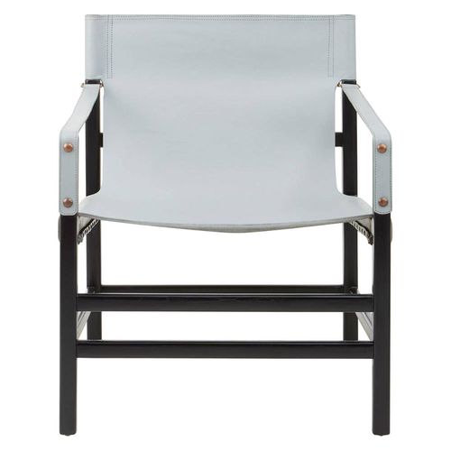 Kendari Armchair - Grey Leather