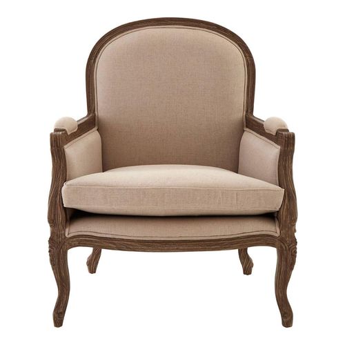 Loire Armchair - Beige Fabric