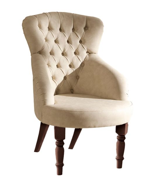 Giotto Armchair - Fabric - Walnut
