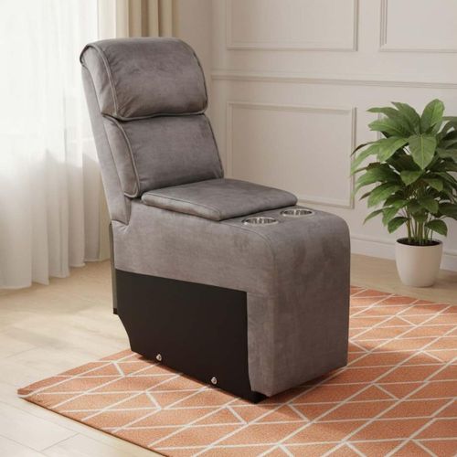 Savoy Console Unit - Grey Fabric