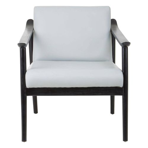 Kendari Lounge Chair - Grey Leather