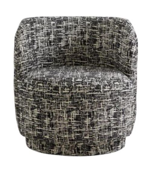Bomu Fabric Lounge Chair