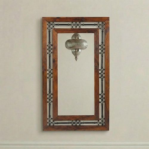 Indian Sheesham Wall Mirror - 70cm x 115cm