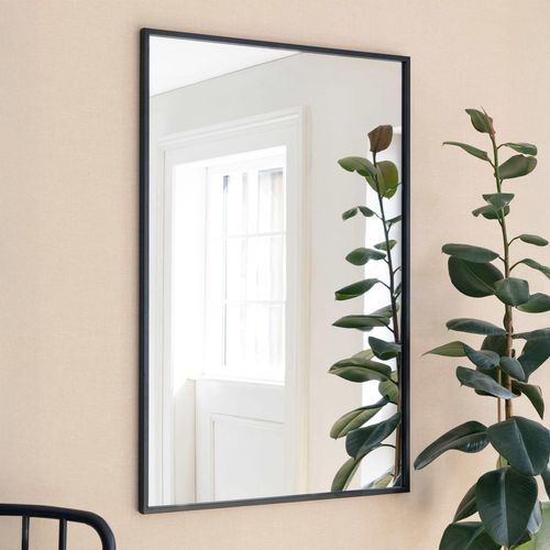 Avening Rectangular Wall Mirror 120x80cm Black