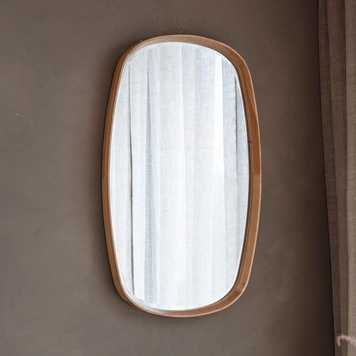 Clearance - Keaton Oak Mirror - 90cm x 55cm - A213