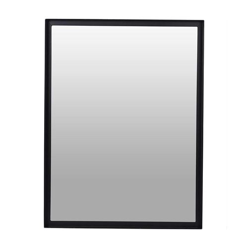 Bronks Wall Mirror - Black Acacia Wood - 76cm x 100cm