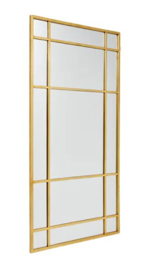 Spirit Gold Metal Standing Mirror
