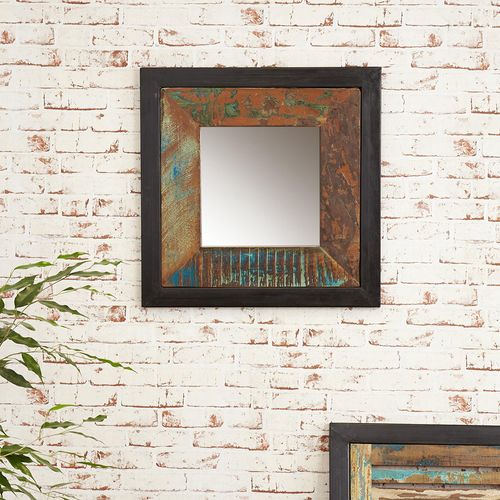 Urban Chic Reclaimed Wall Mirror - Square - 60cm x 60cm
