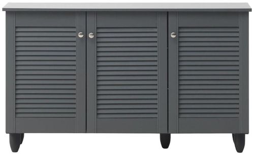 Edwards 3 Door Wide Shoe Cabinet - Variant Available
