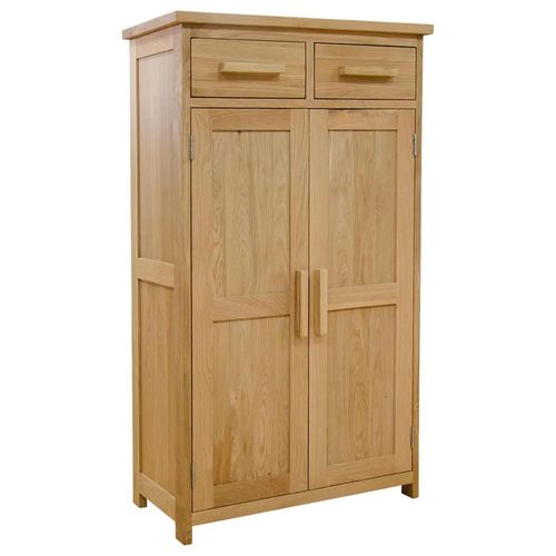 Opus Shoe Cupboard - 2 Door - Oak