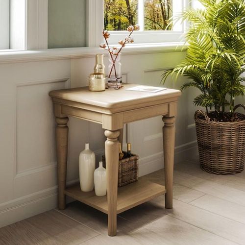 Cromwell Lamp Table - Square - Oak