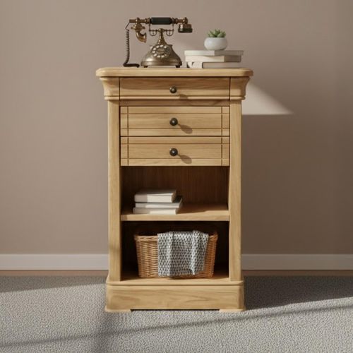 Moreno Phone Table - Oak