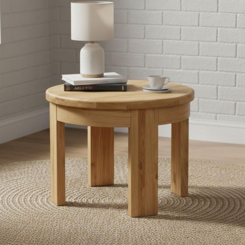 Sorento Lamp Table - Oak