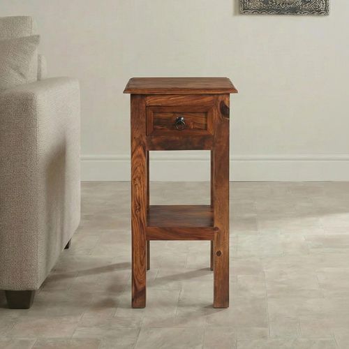 Indian Sheesham 1 Drawer Telephone Table