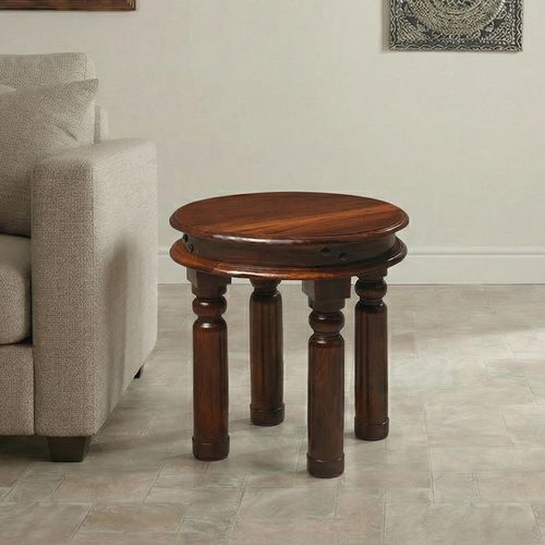 Indian Sheesham Round Side Table