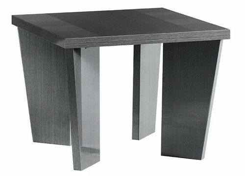 Versilia Square Lamp Table - Black