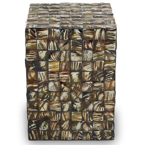 Branna Side Table - Square - Mother of Pearl