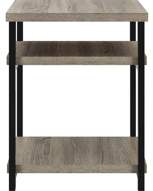 Elliott End Table in Distressed Grey Oak - 5048096PCOMUK