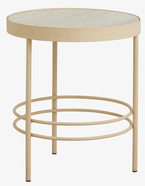 Jungo Natural Marble Side Table
