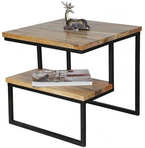 Ravi Mango Wood Step Accent Table