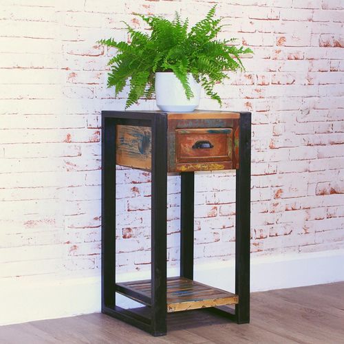 Urban Chic Reclaimed Lamp Table