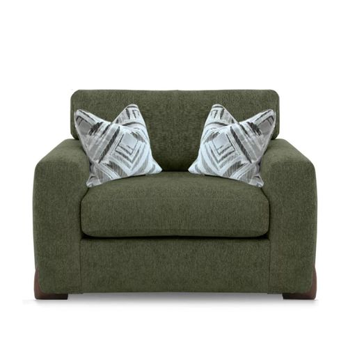 Buoyant Axel Fabric Love Chair - Variation Available