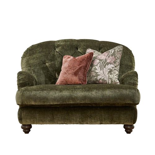 Buoyant Dumpling Fabric Love Chair - Variation Available