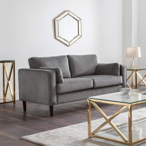 Hayward Sofa - Dark Grey Fabric - 2 Seater