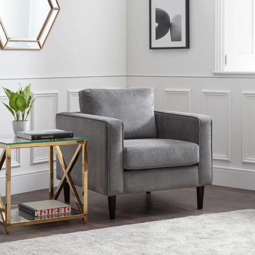 Hayward Armchair - Dark Grey Fabric