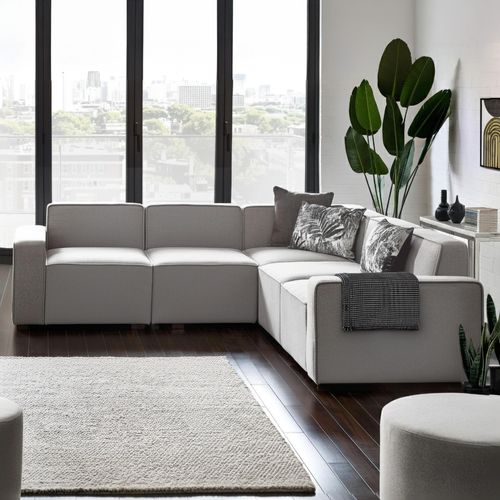 Lago Grey Combination Corner Sofa