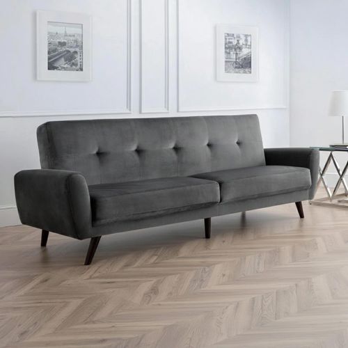 Monza Sofa - 3 Seater - Grey Fabric