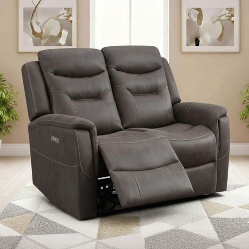 Harrogate 2 Seater Recliner Sofa - Brown Fabric